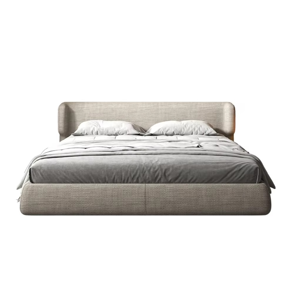 Upholstered Bed Frames Minimalist Fancy Double French Bed frame