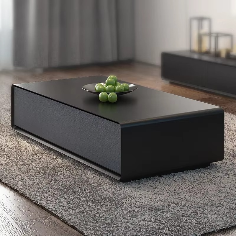 Modern Luxury Nordic Aesthetic Unique Coffee Tables Square Design