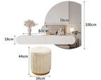 Floating Vanity Makeup Table Set