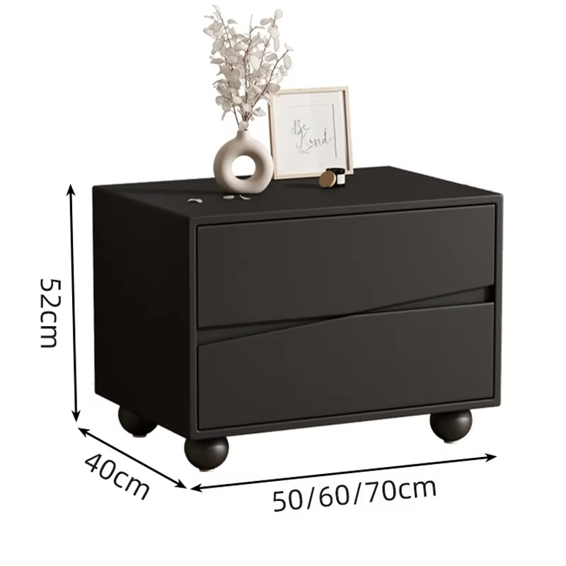 Minimalist Trendy Nightstand Nordic Simple Storage Bedside Table