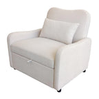 Single Multifunctional Furniture 3-in-1 Chair – Sofa Bed, and Lounge Chair with Pillow