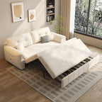 Luxury Multifunctional Sofa Bed with Storage – Soft Fabric, Easy Pull-Out Mechanism, Perfect for Compact Living Spaces