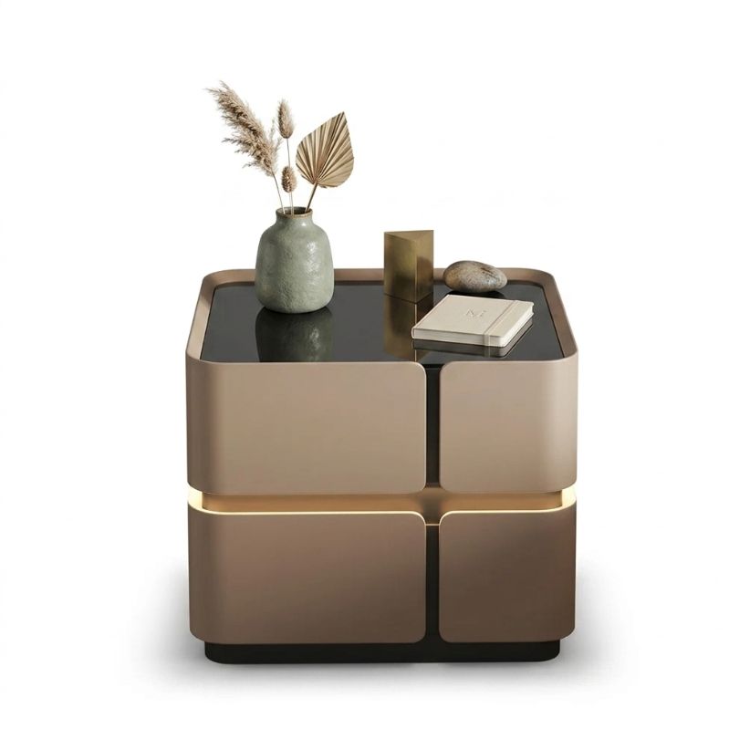 Strata Linear Bedside Table – Philips Modern Homes