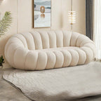 Premium Pumpkin Style 3 Seater Sofa Set