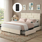 Syncra Modulus Charging Bed Frame