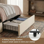 Syncra Modulus Charging Bed Frame