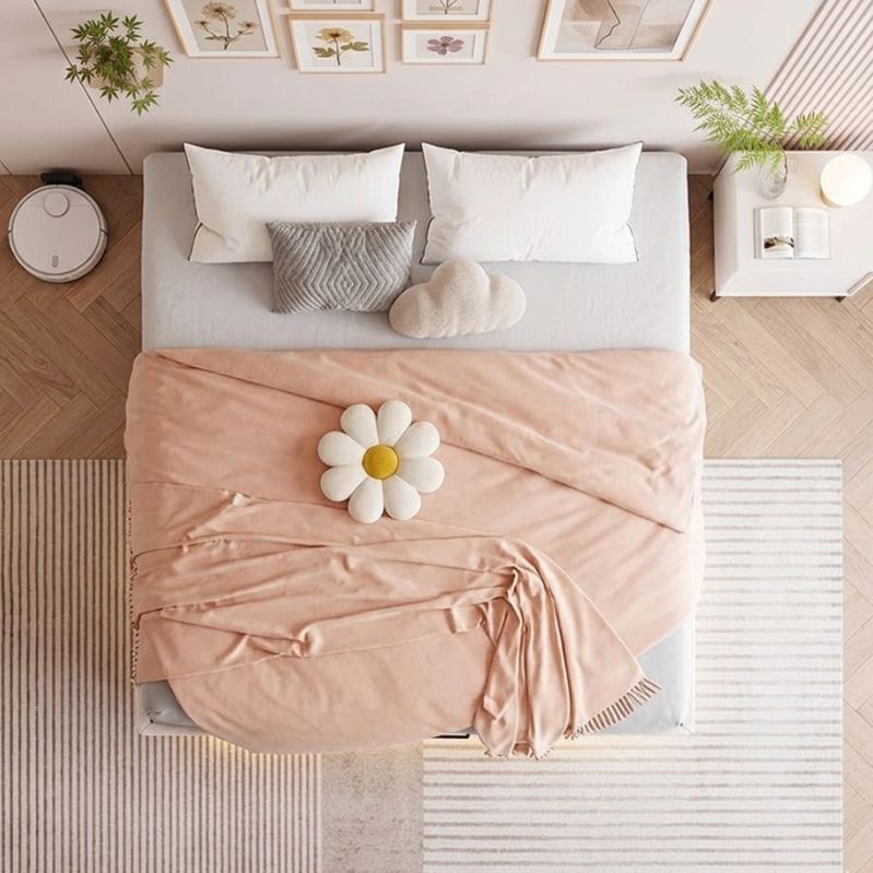 Terra Linear Flat Base Bedframe