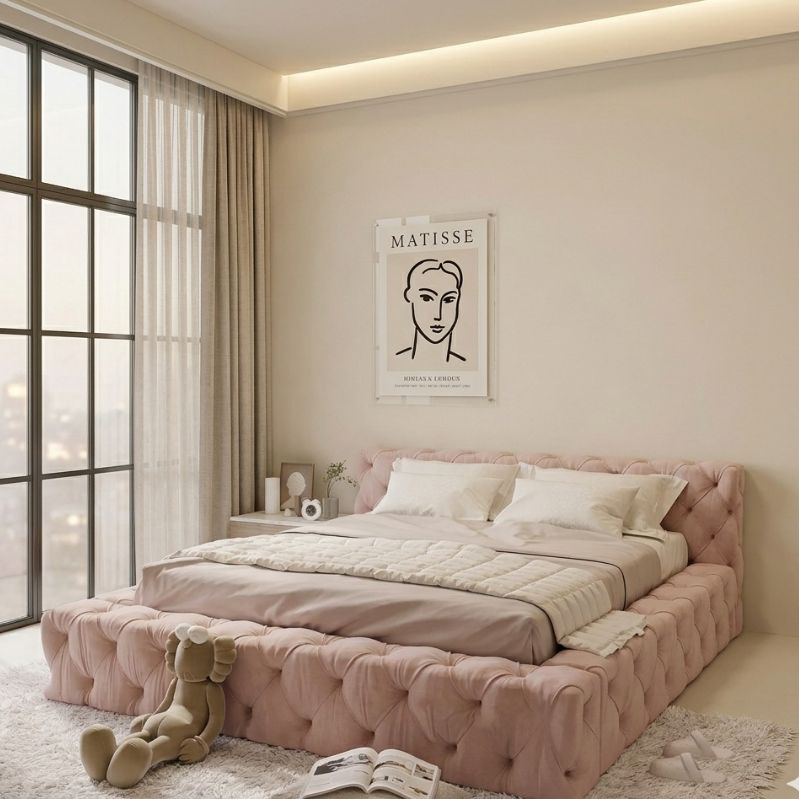 Tufted Grandeur Bed Frame