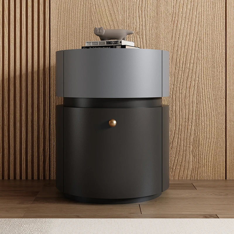 Aesthetic Modern Bed Side Table Storage