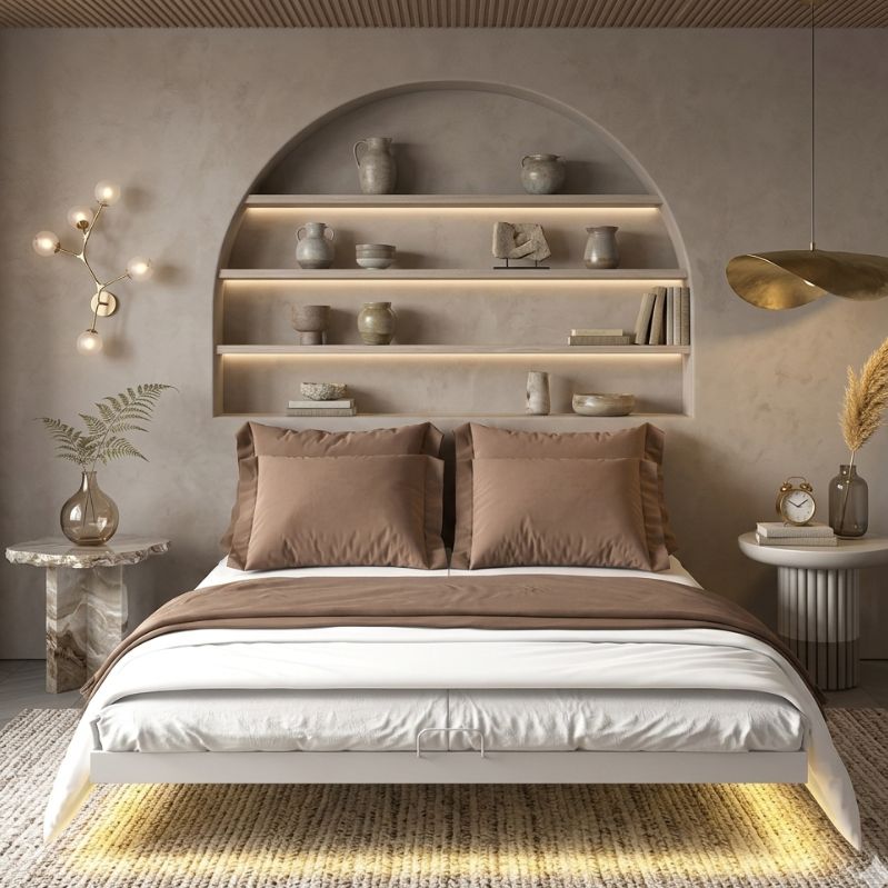 Vector Floating Ion Bed Frame