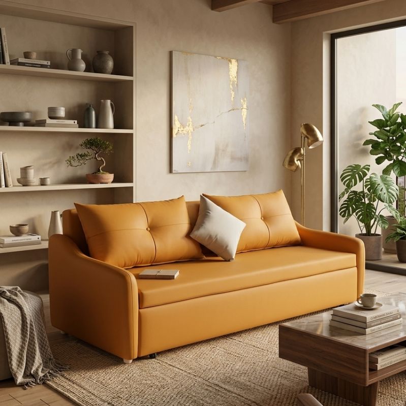 Velia Modernist Multi-Functional Storage Sofa