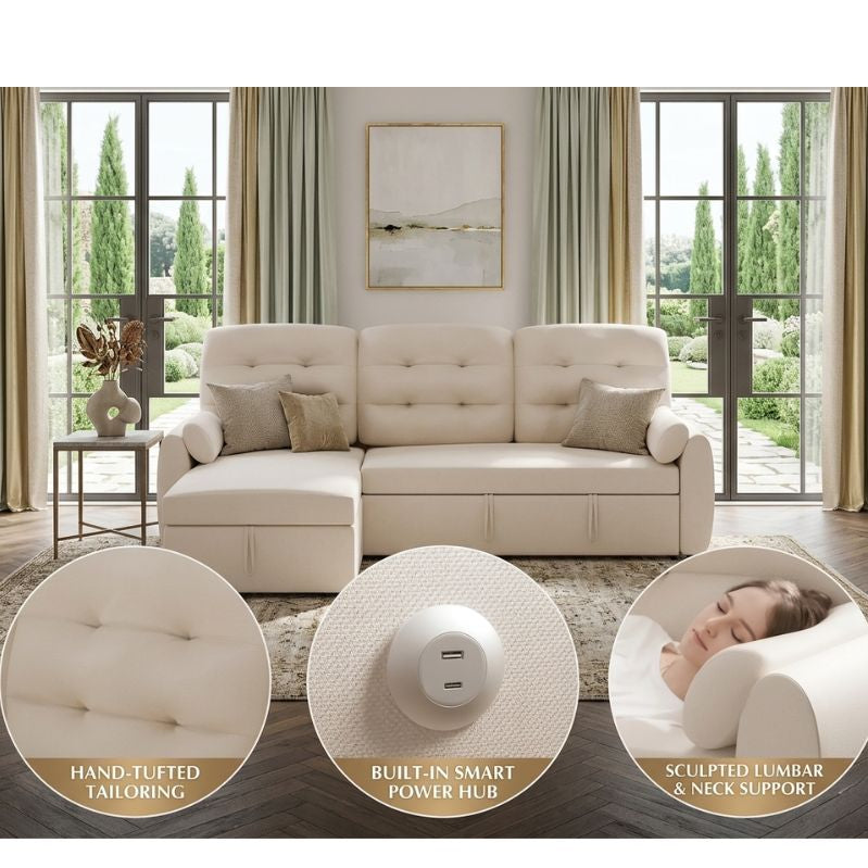 Versa-Rest Belmont Storage Sofa