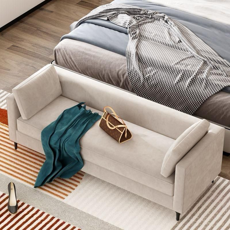 Modern Sleek Style Bedroom Bench.