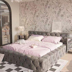 French Style Tufted Bed