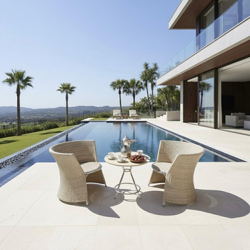 Philips Modern Home Luxury Outdoor wicker lounge set