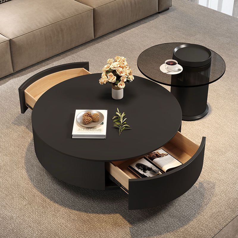 Nordic Style 2 in 1 Wooden Coffee Table