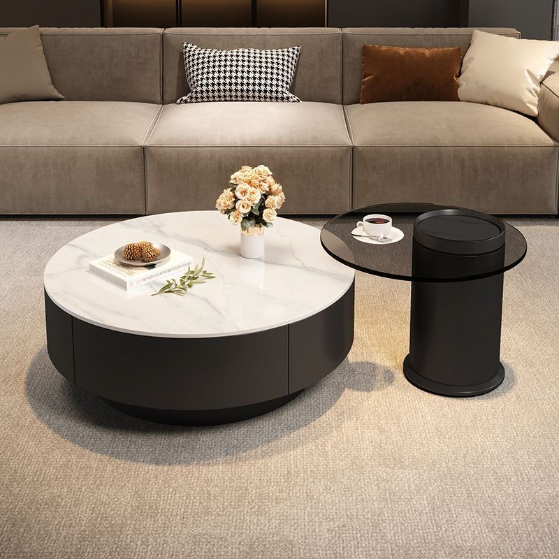 Nordic Style 2 in 1 Wooden Coffee Table