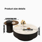 Nordic Style 2 in 1 Wooden Coffee Table