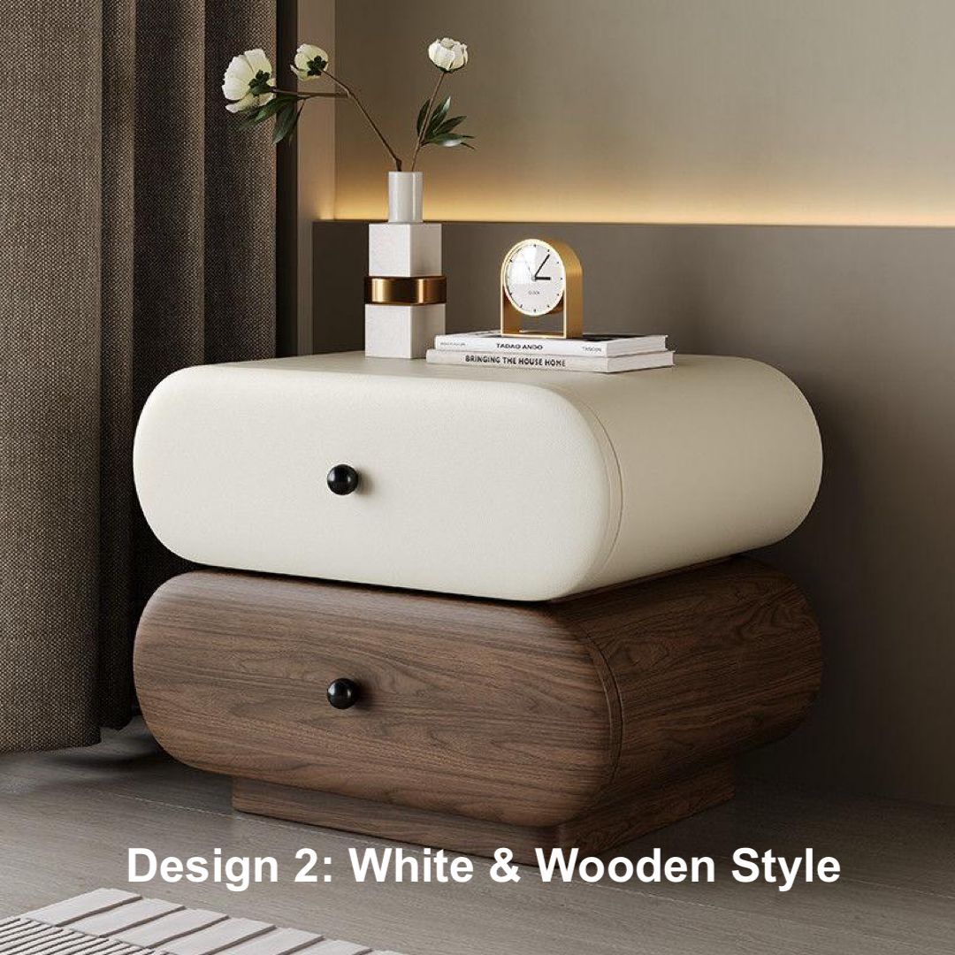 Calista Italian Style Bedside Table