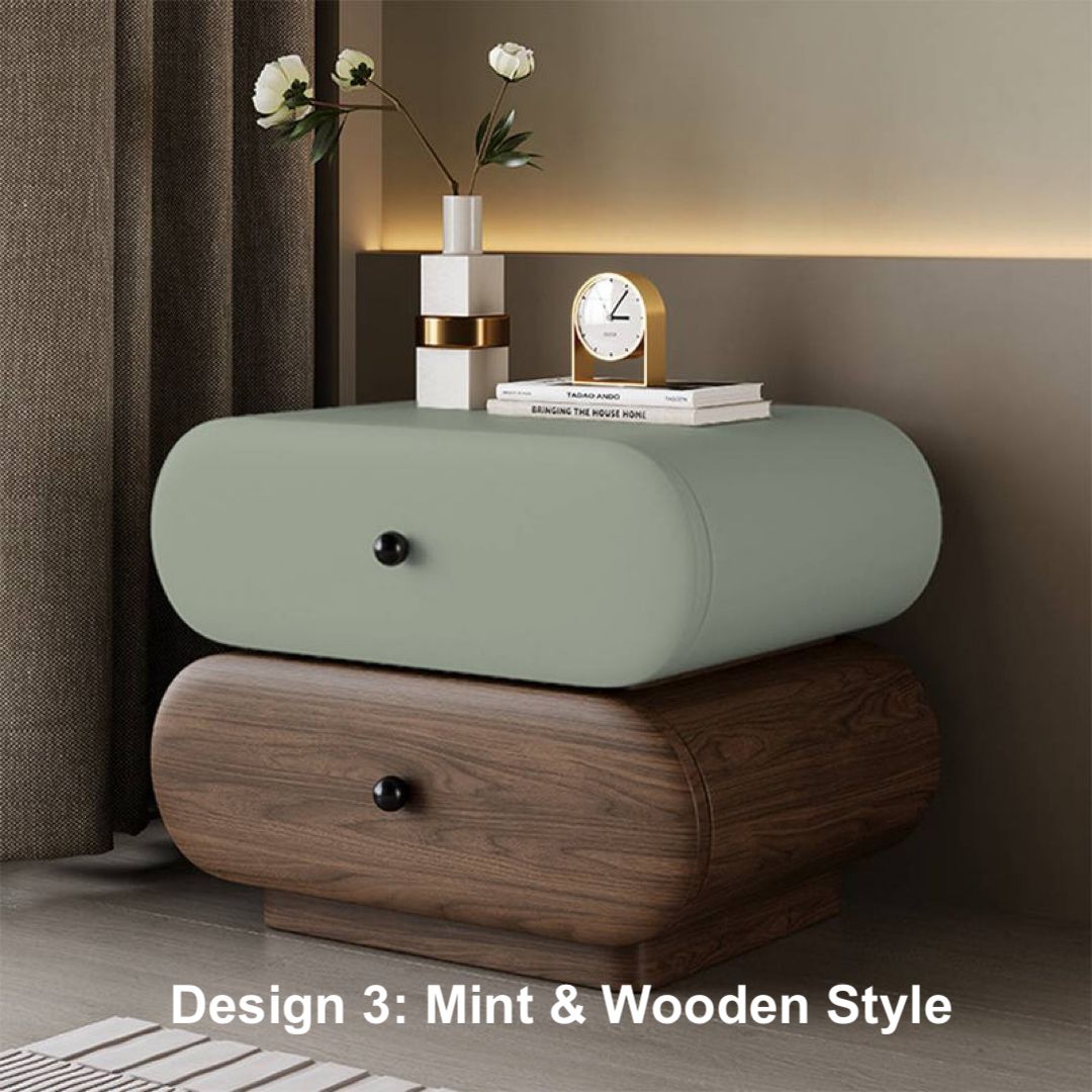 Calista Italian Style Bedside Table