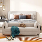 Modern Sleek Style Bedroom Bench.