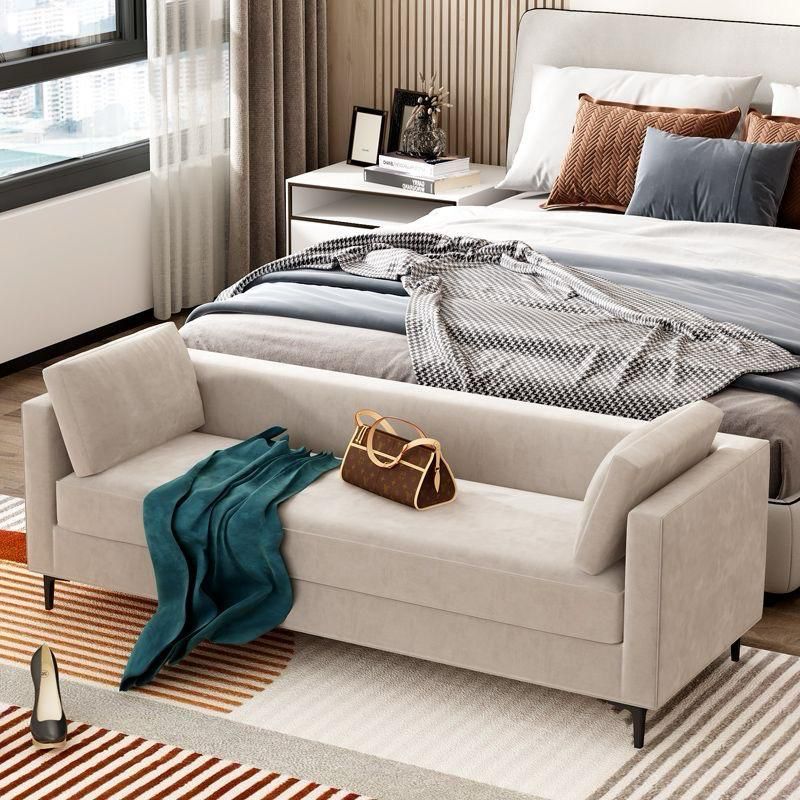 Modern Sleek Style Bedroom Bench.