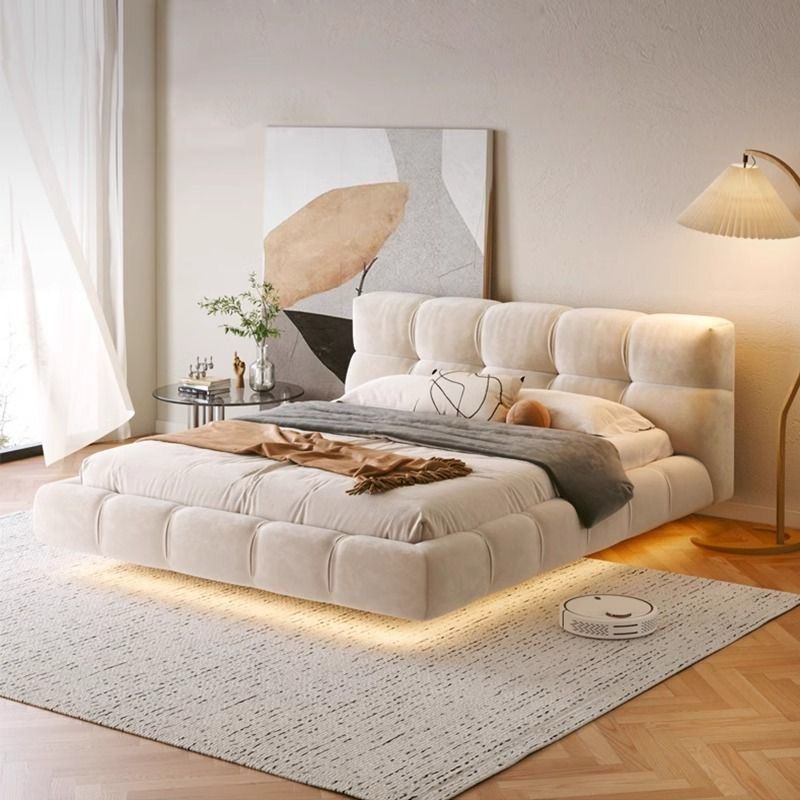 Kira Floating Bed Frame with LED Light