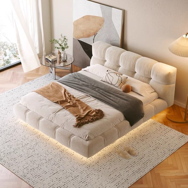 Kira Floating Bed Frame with LED Light