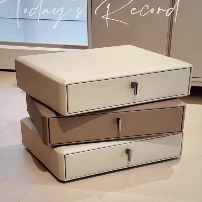 flexible nightstand with storage space