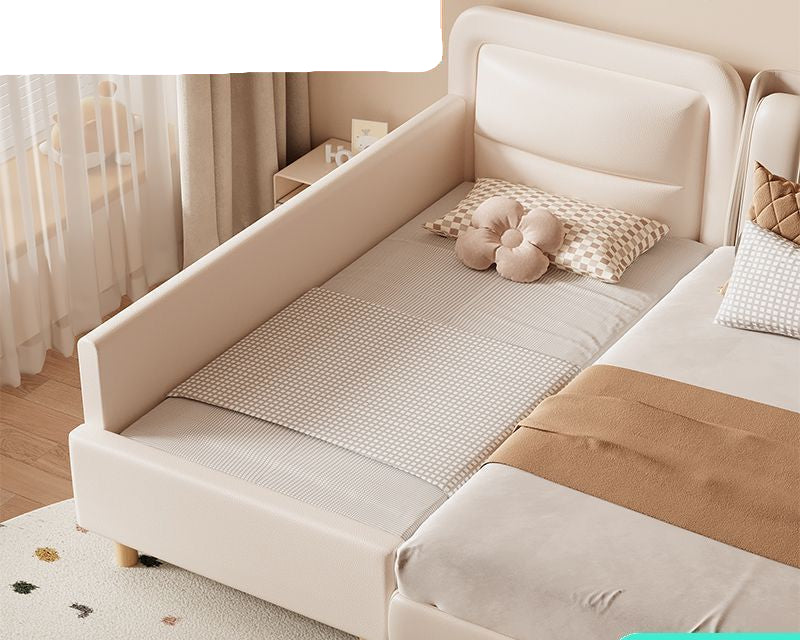 Wood bed boy baby cot with guard