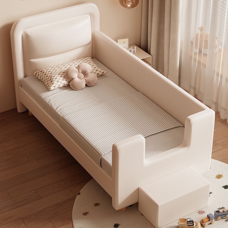 Wood bed boy baby cot with guard