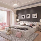 French Style Tufted Bed