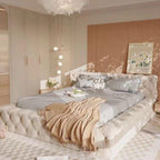 French Style Tufted Bed