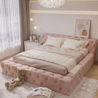 French Style Tufted Bed