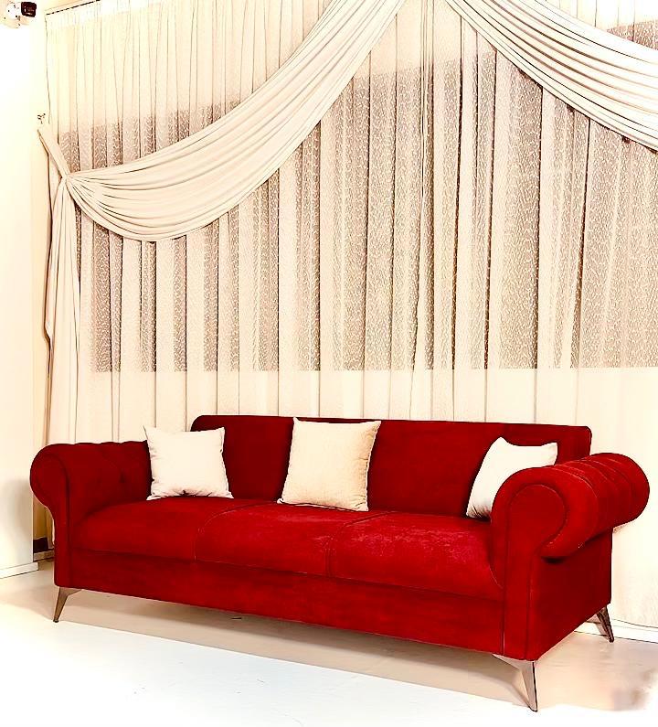 Crimson Royale 3-Seater sofa
