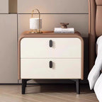 Nordic Style Bed Side Table Two Tone Combination