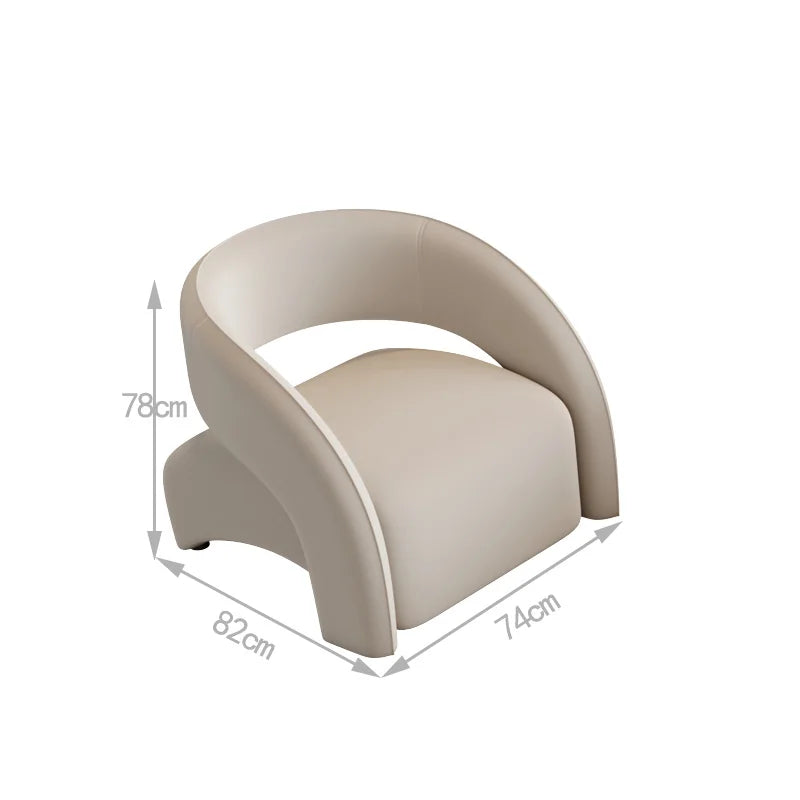 Philips Modern Minimalist Sofa Set Minimalist Individual Curved Detail