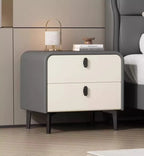 Nordic Style Bed Side Table Two Tone Combination