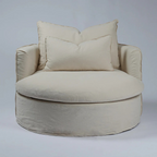 Luxury Crosby Style Couch with Arm Rest Without Cushions