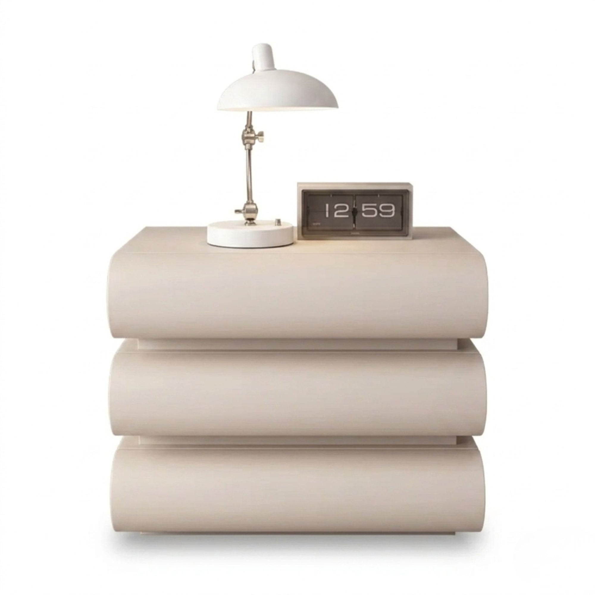 Primary studio shot of the Celine Arcane Bedside Table on a clean white background for Google Merchant Center approval