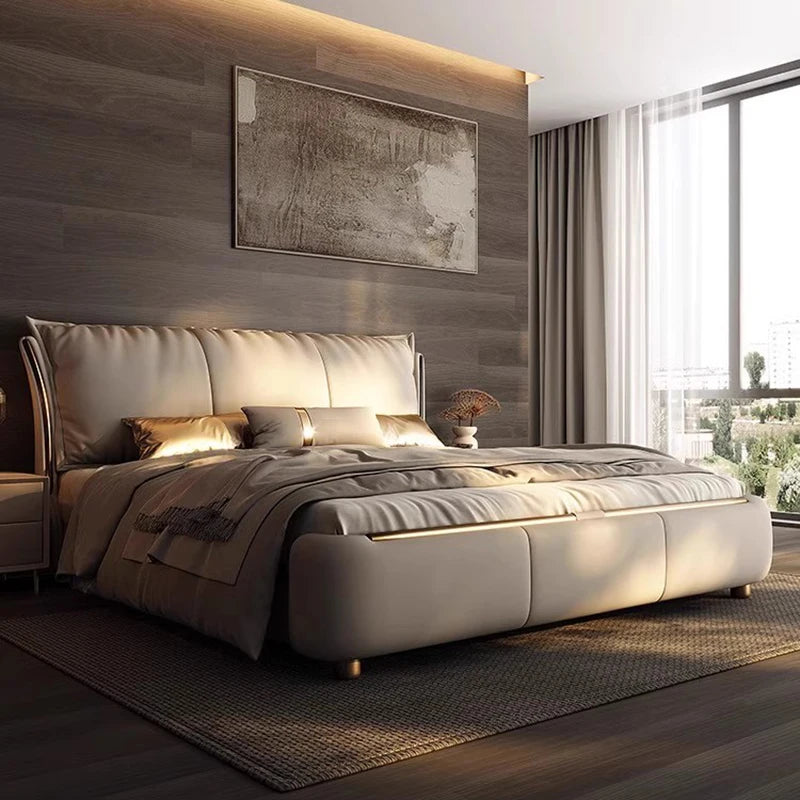 Luxury Multifunctional Bed Frame With Organizer