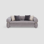 Alexa High Density Padded Foam 2-Seater Sofa In Fully Upholstered