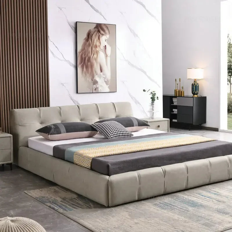 Italian Elegant Style Bed Frame