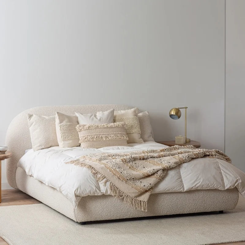 French Minimalist Style Bed Frame