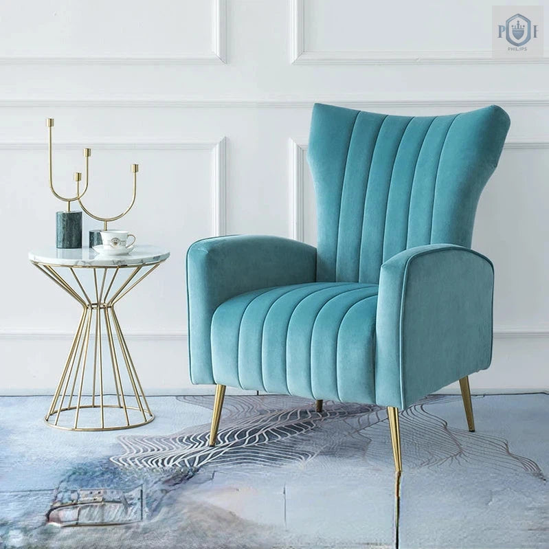 Luxury Style Sofa Chair Made With Premium Fabric