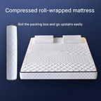 Compressed Roll- Wrapped Pocket Spring Mattress