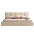 Front-facing studio shot of the Kira Edge Floating Bed on a clean white background for Google Merchant Center compliance