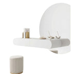 Primary studio shot of the Luna Bespoke Floating Dressing Station on a clean white background for a minimalist presentation