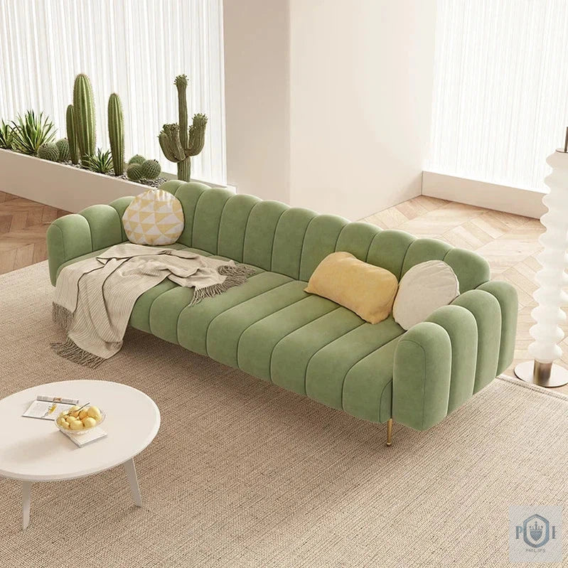 Natalia Padded 3 Seater Sofa Premium Material