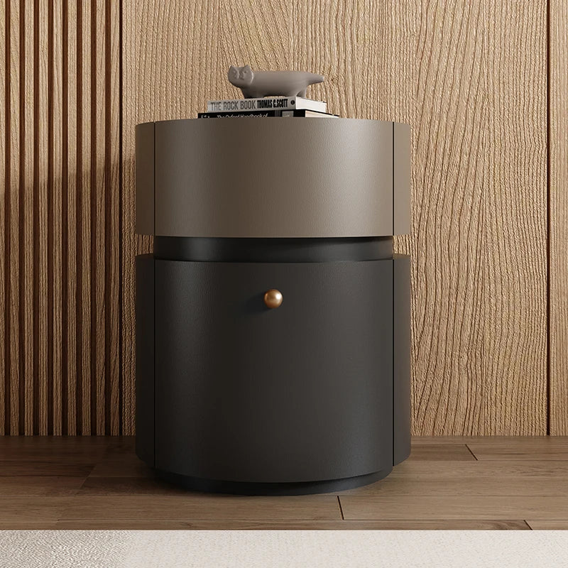 Aesthetic Modern Bed Side Table Storage